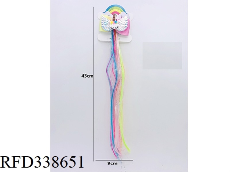 UNICORN WIG CLIP