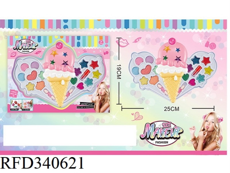 CHILDREN'S 3-LAYER MAKEUP SET (ICE CREAM APPEARANCE)