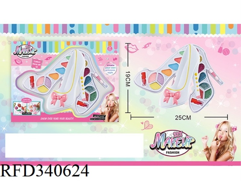 CHILDREN'S 3-LAYER MAKEUP SET (HIGH HEELS APPEARANCE)