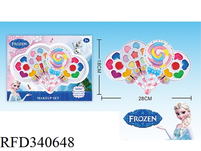 ICE AND SNOW CHILDREN'S 4-LAYER MAKEUP SET (LOLLIPOP SHAPE)