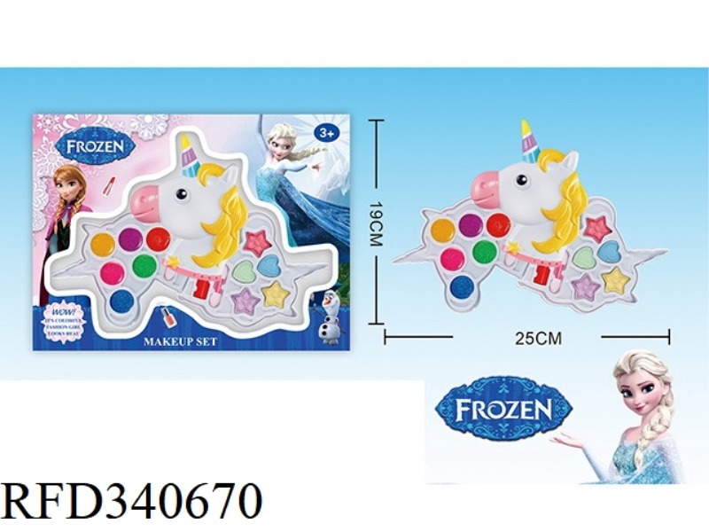 ICE AND SNOW CHILDREN'S 3-LAYER MAKEUP SET (PONY SHAPE)