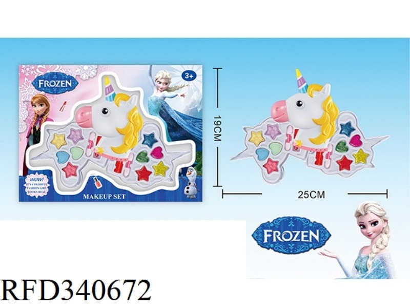 ICE AND SNOW CHILDREN'S 3-LAYER MAKEUP SET (PONY SHAPE)