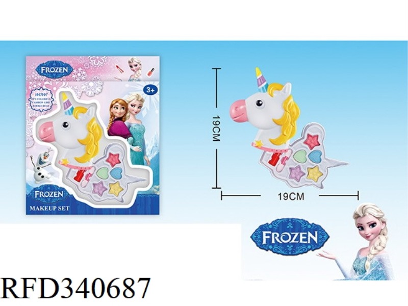 ICE AND SNOW CHILDREN'S 2-LAYER MAKEUP SET (PONY SHAPE)