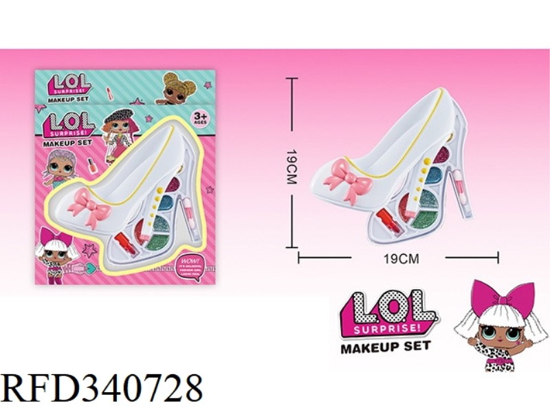 LOL SURPRISE CHILDREN'S 2-LAYER MAKEUP SET (HIGH HEELS APPEARANCE)