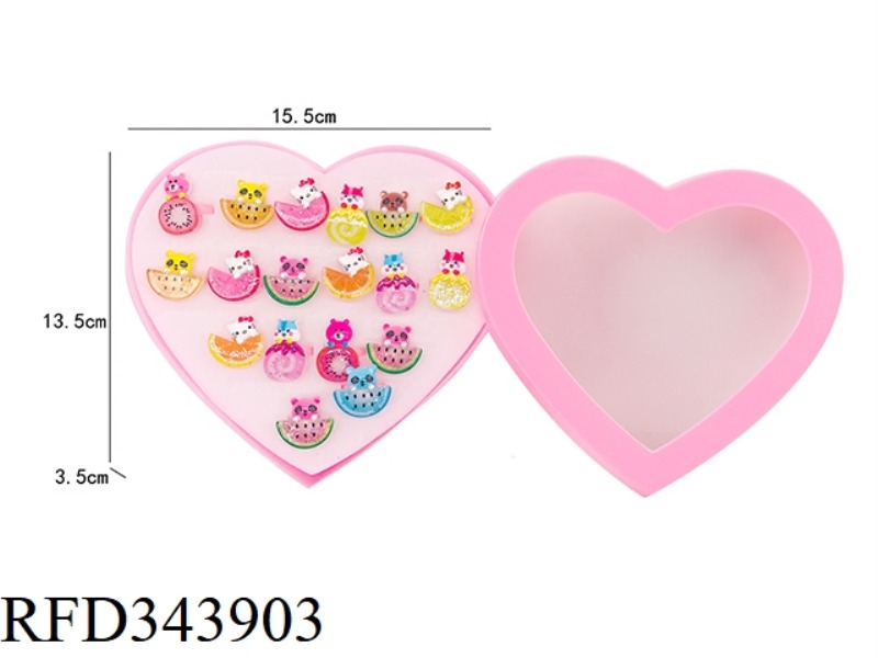 CARTOON FRUIT RING