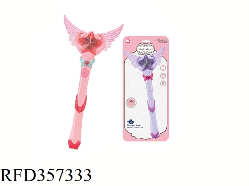 SOLID COLOR ANGEL MAGIC WAND (TWO COLORS MIXED)