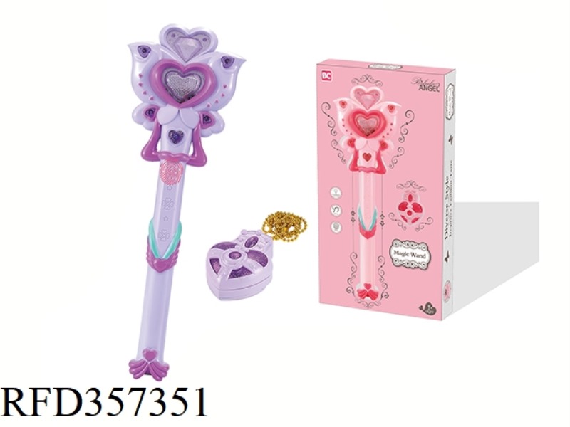 SOLID COLOR BUTTERFLY MAGIC WAND (TWO COLORS MIXED)