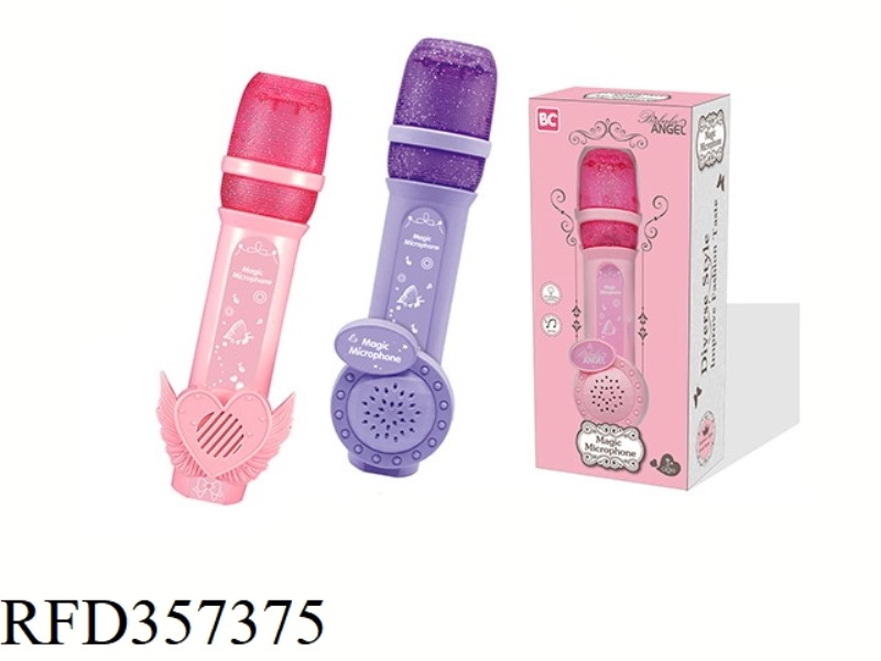 SOLID COLOR MICROPHONE (TWO-COLOR MIXED)