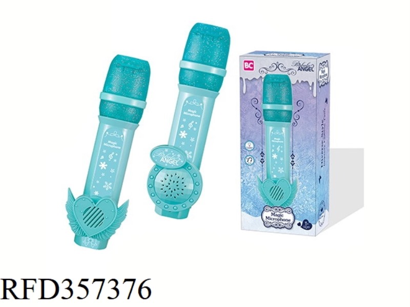 SOLID COLOR ICE AND SNOW MICROPHONE