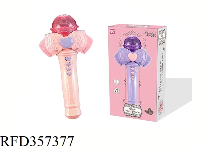 SOLID COLOR MICROPHONE (TWO COLORS MIXED)