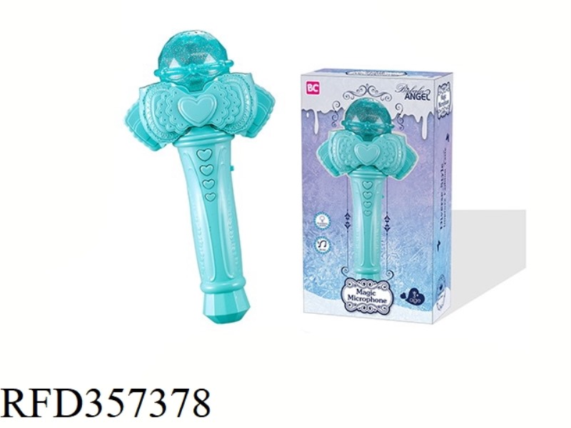 SOLID COLOR ICE AND SNOW MICROPHONE