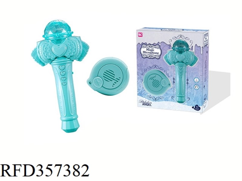 SOLID COLOR ICE AND SNOW MICROPHONE WITH LOUDSPEAKER