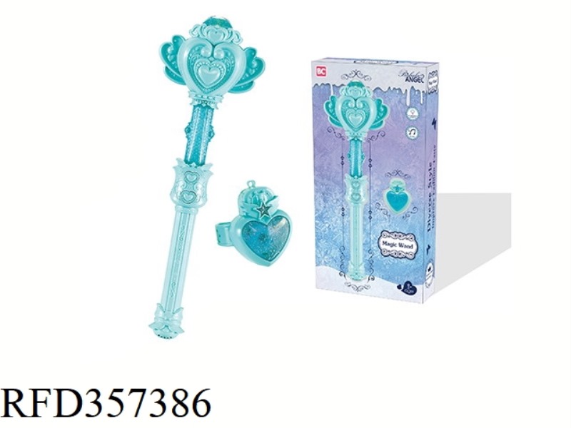 COLORFUL ICE AND SNOW CROWN STICK WITH WATCH