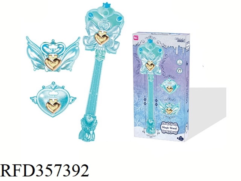 COLORFUL ICE AND SNOW NEW STICK WITH ACCESSORIES