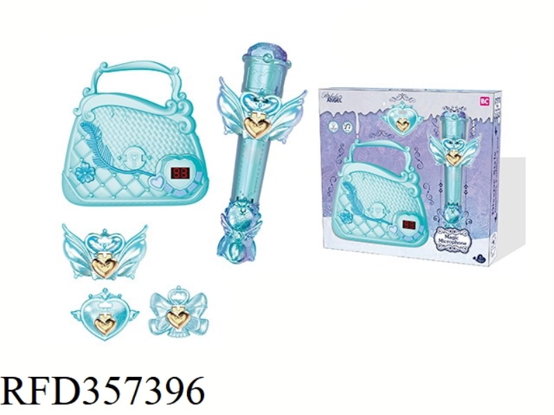ICE AND SNOW HANDBAG WITH MICROPHONE