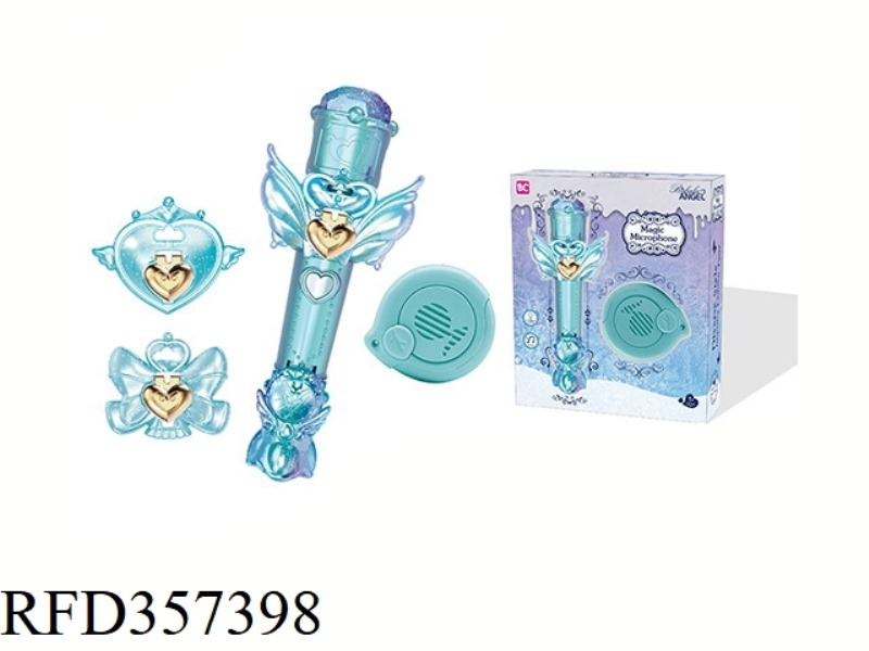 COLORFUL ICE AND SNOW NEW MICROPHONE WITH ACCESSORIES