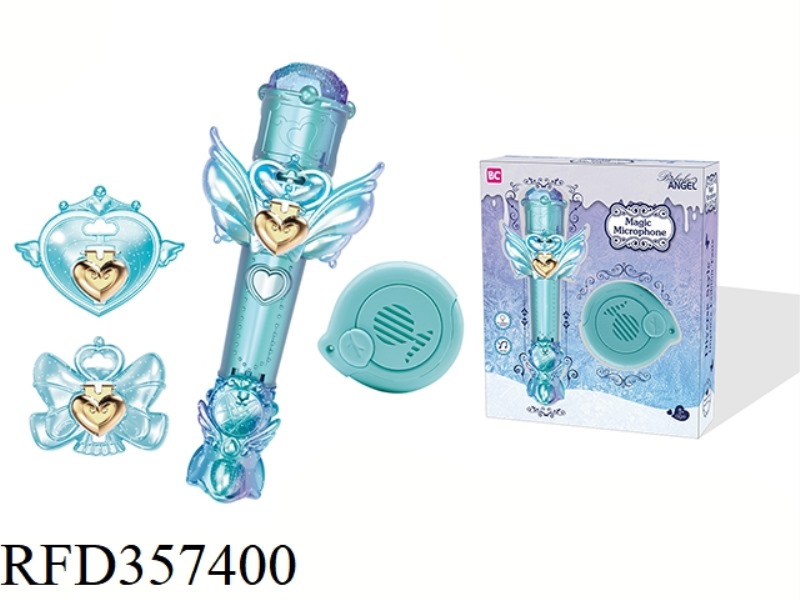 ICE AND SNOW NEW MICROPHONE WITH ACCESSORIES