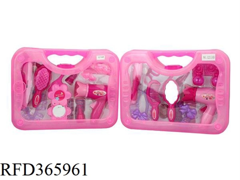 PLASTIC WINDOW BOX HAIR ACCESSORIES