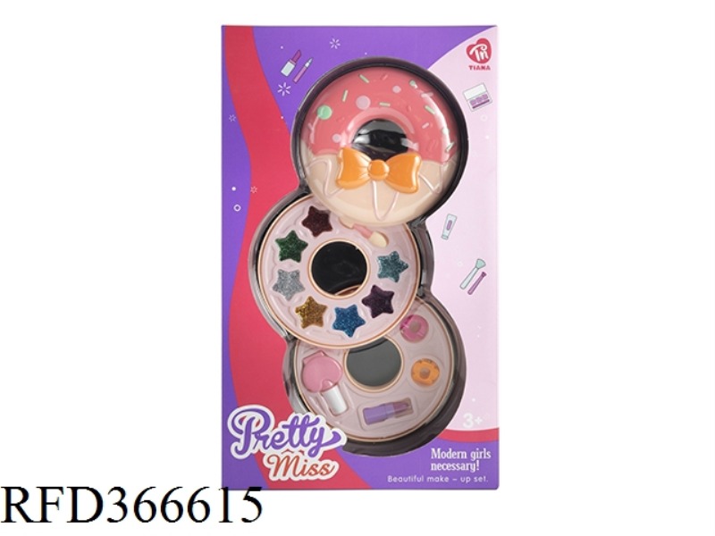 DONUT MAKEUP BOX 2 LAYERS