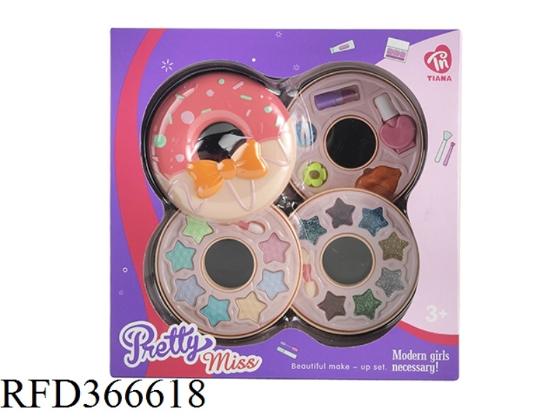 DONUT MAKEUP BOX 3 LAYERS