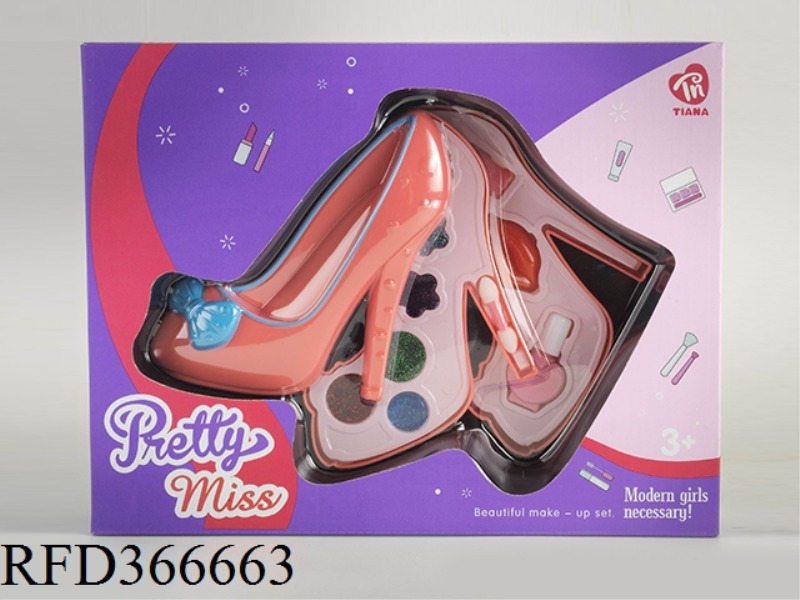 HIGH HEEL MAKEUP BOX 2 LAYERS