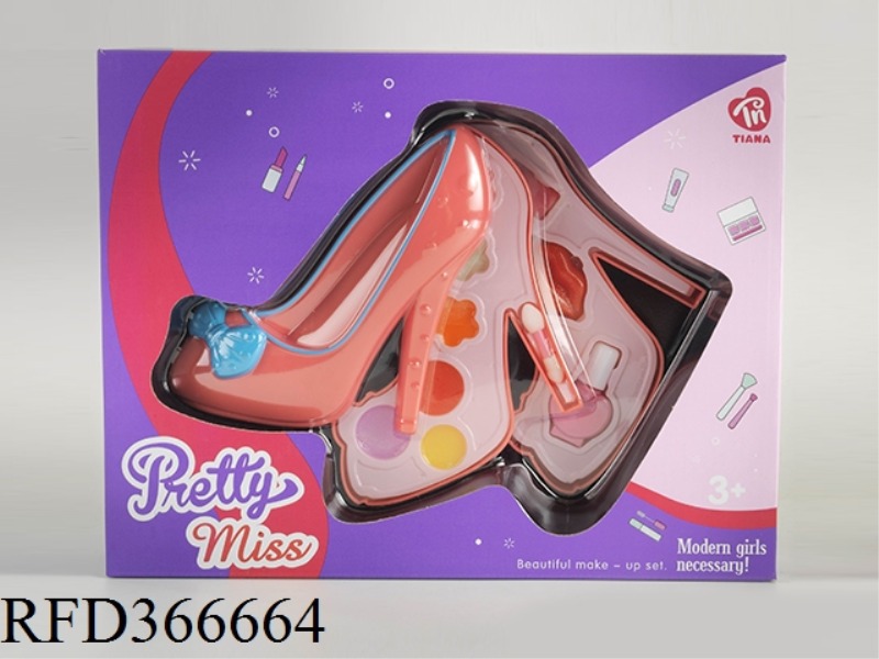 HIGH HEEL MAKEUP BOX 2 LAYERS
