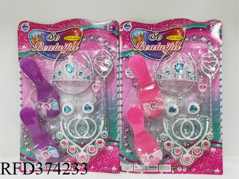 PRINCESS BARBIE HIGH HEEL SIMULATION SHOES SET FOR CHILDREN