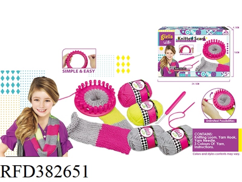 FASHION SCARF KNITTING