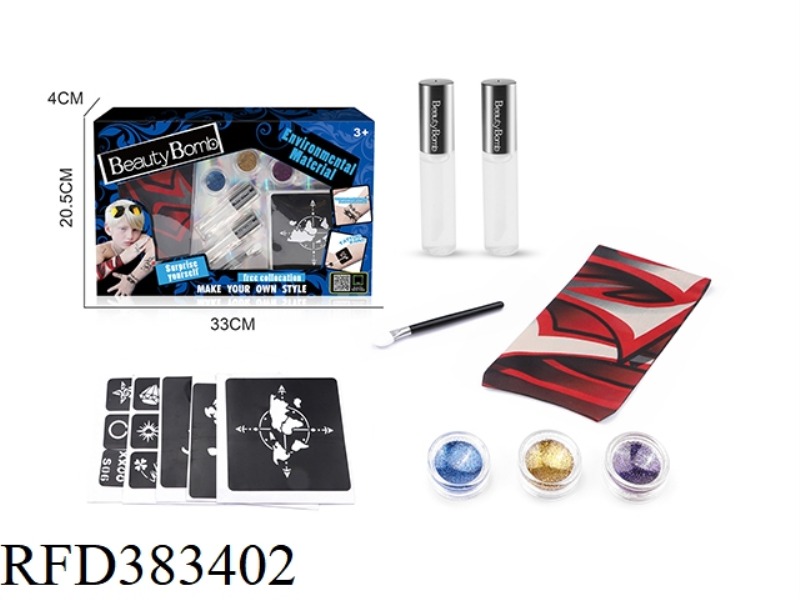 BOY CHILDREN TATTOO SET