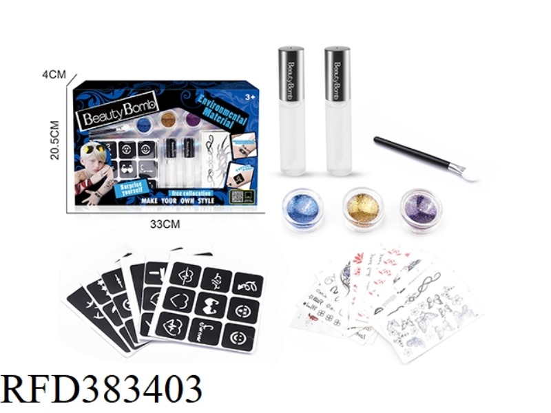 BOY CHILDREN TATTOO SET