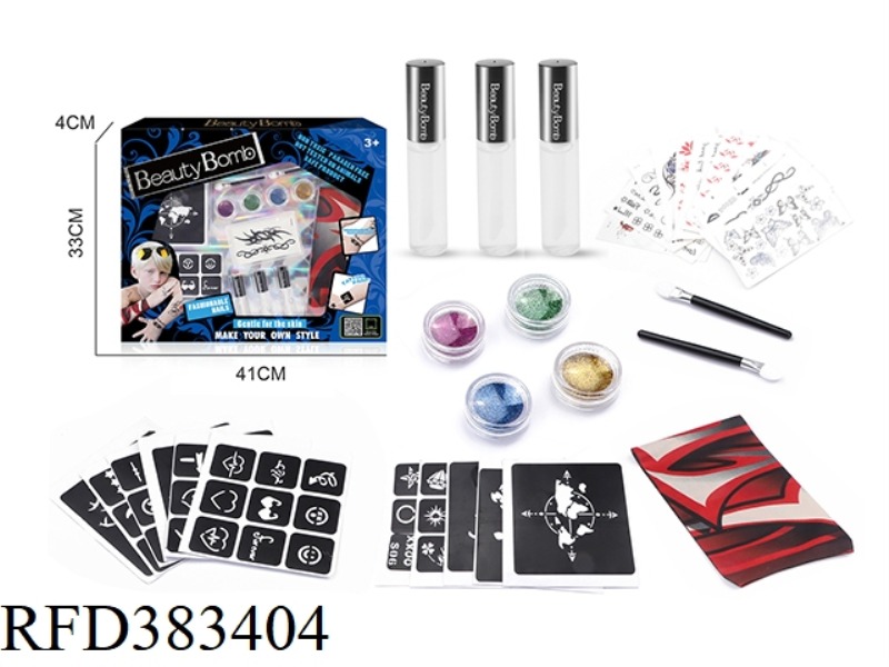 BOY CHILDREN TATTOO SET