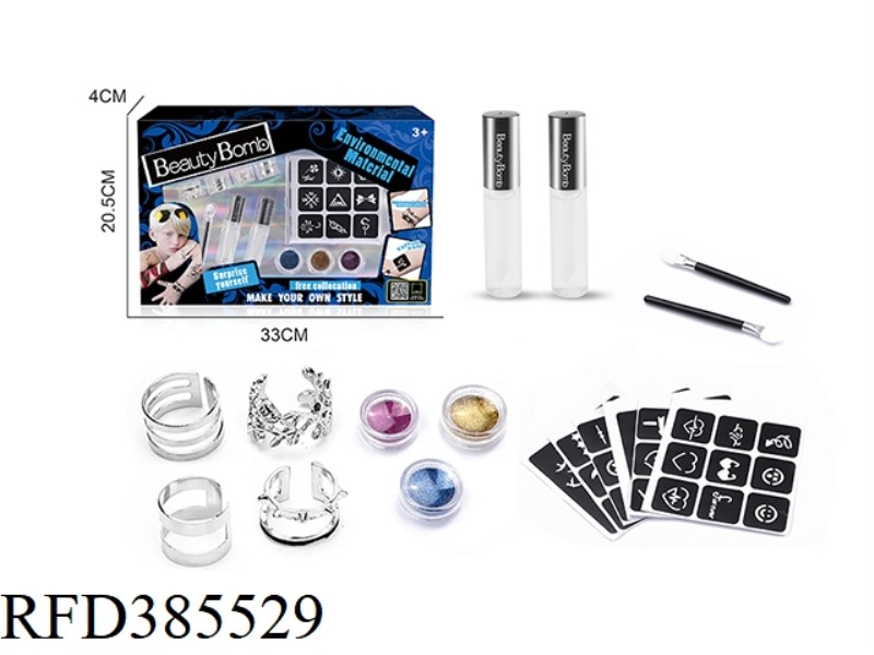 BOY CHILDREN TATTOO SET