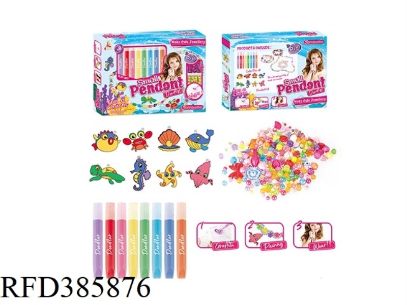 DIY PAINTED BEADS