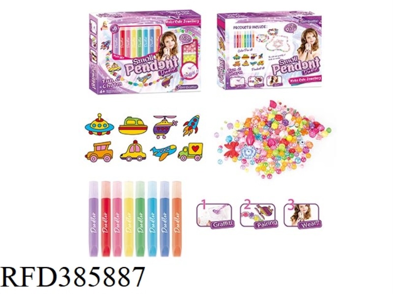 DIY PAINTED BEADS