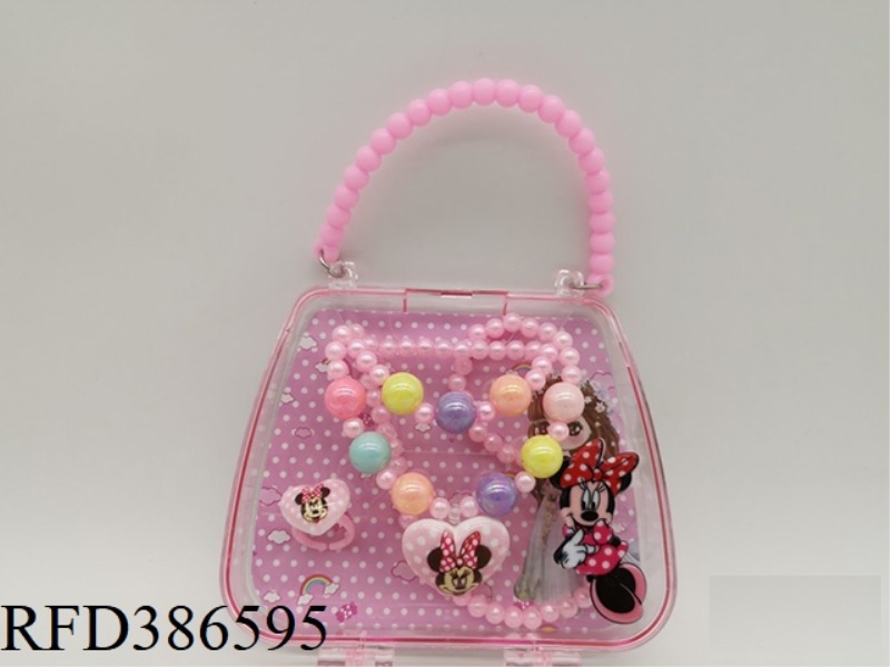 GIRL'S JEWELRY-PORTABLE BOX JEWELRY SET