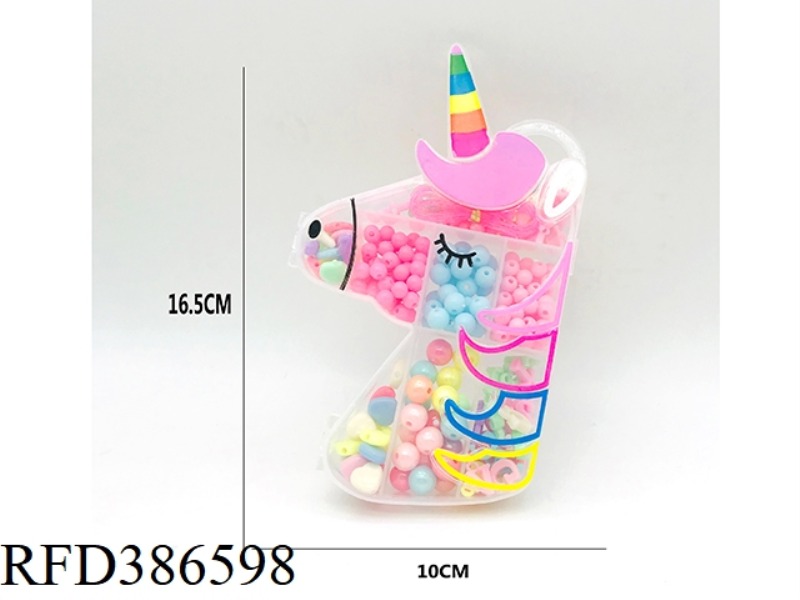 UNICORN DIY BEADED BOX