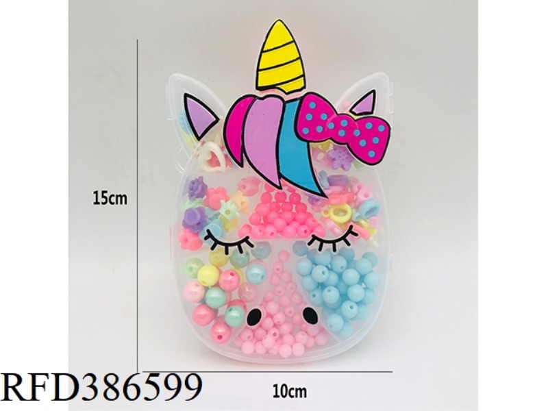 UNICORN DIY BEADED BOX