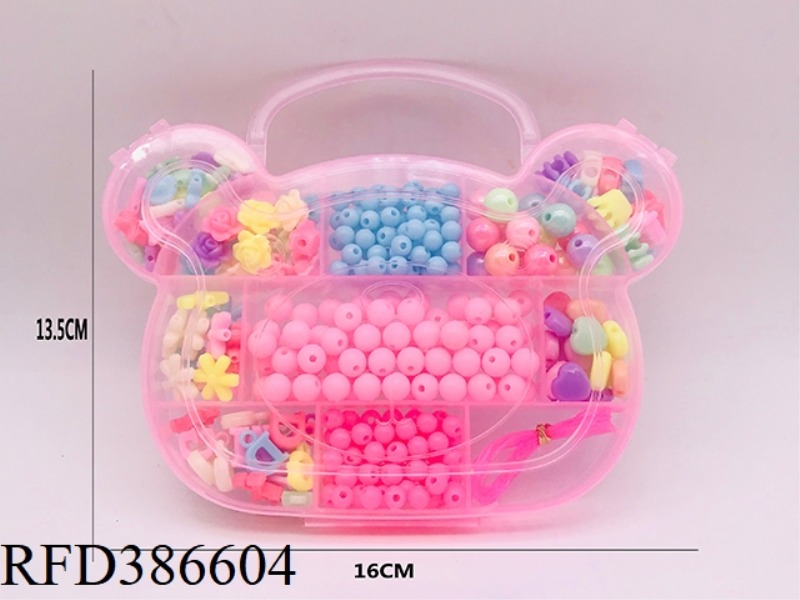 BEAR DIY BEADED PORTABLE BOX
