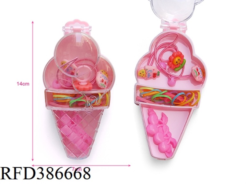 GIRL JEWELRY-ICE CREAM JEWELRY BOX