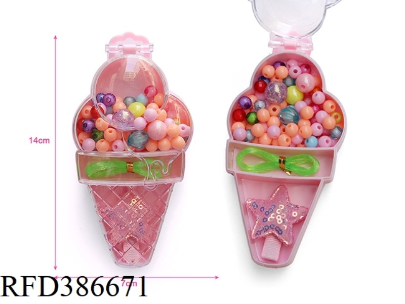 GIRL JEWELRY-ICE CREAM JEWELRY BOX