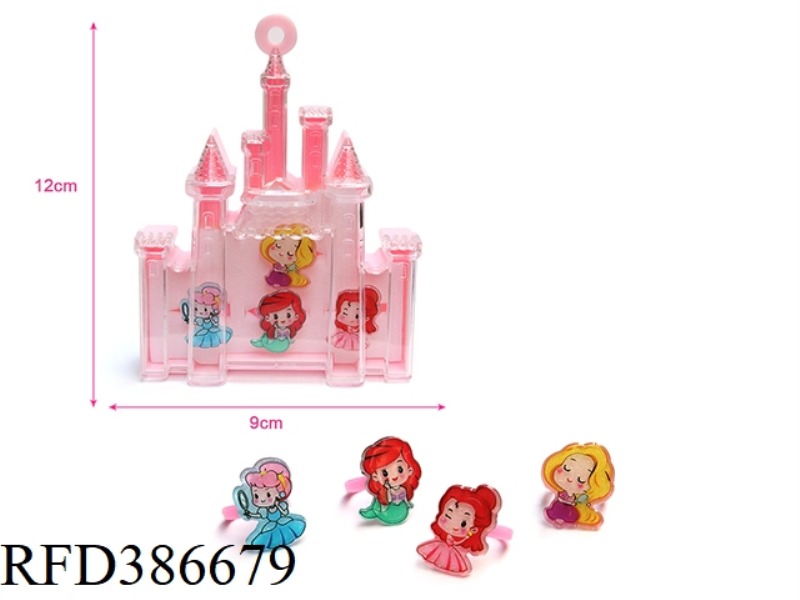 GIRL JEWELRY-CASTLE PRINCESS RING BOX