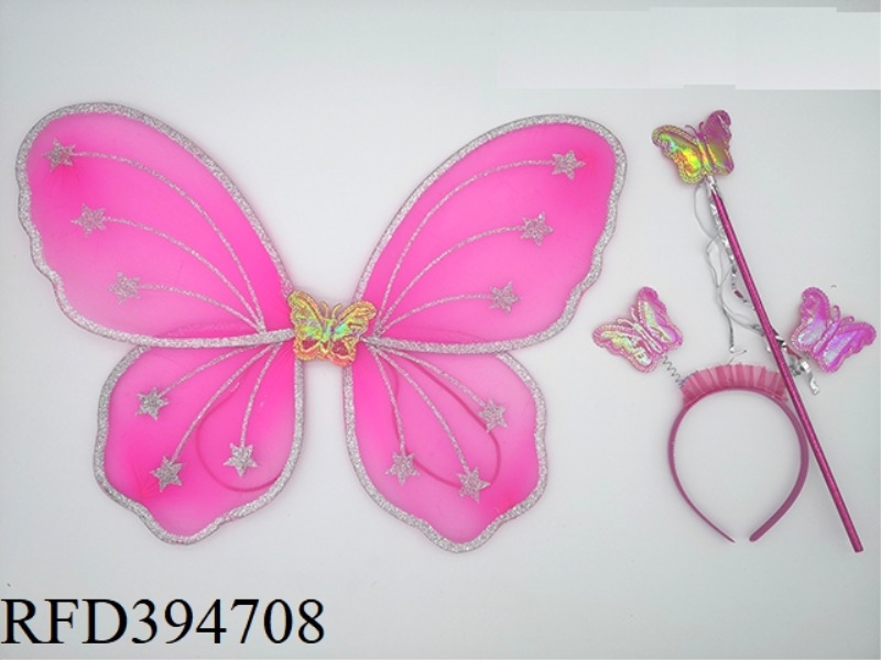 3-PIECE BUTTERFLY WINGS SET