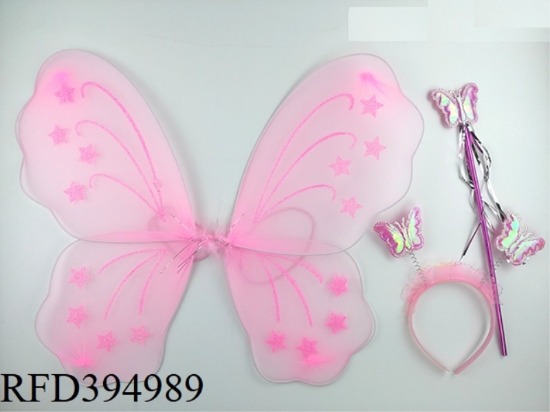 3-PIECE BUTTERFLY WINGS SET