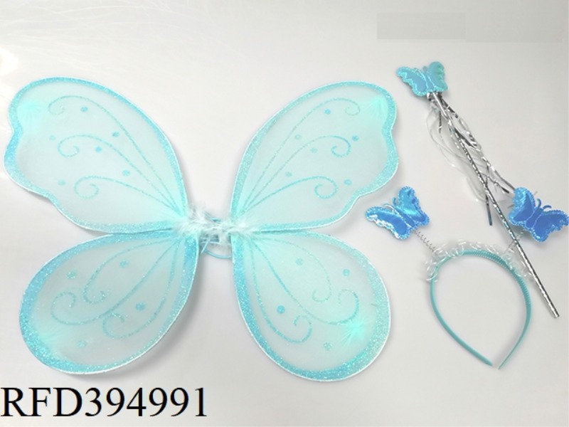 3-PIECE BUTTERFLY WINGS SET
