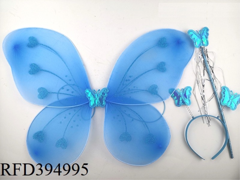 3-PIECE BUTTERFLY WINGS SET