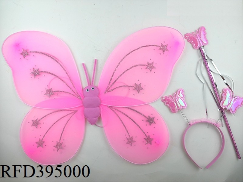 3-PIECE BUTTERFLY WINGS SET