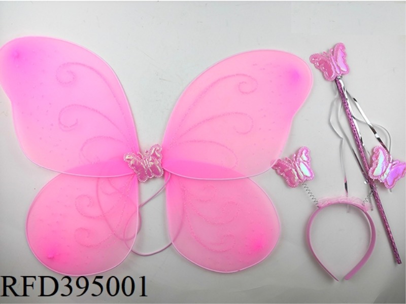 3-PIECE BUTTERFLY WINGS SET