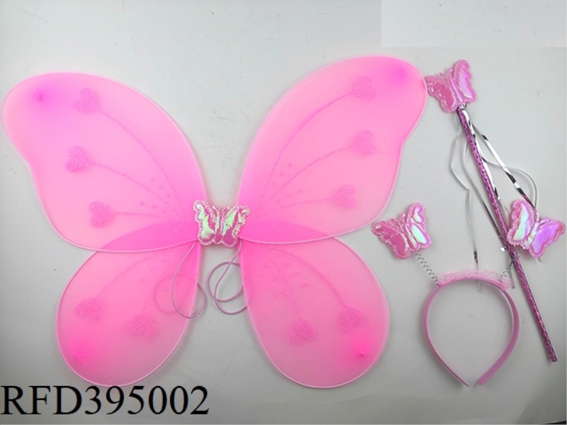 3-PIECE BUTTERFLY WINGS SET
