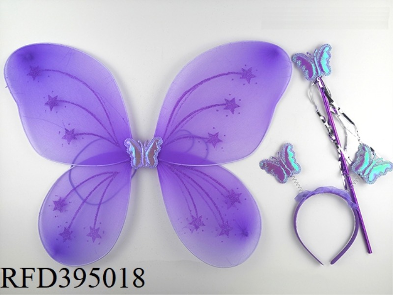 3-PIECE BUTTERFLY WINGS SET