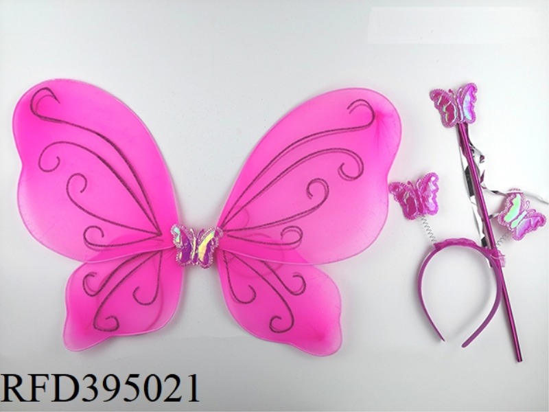 3-PIECE BUTTERFLY WINGS SET